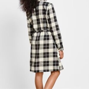 The Children's Place Black and White Plaid Dress‎
